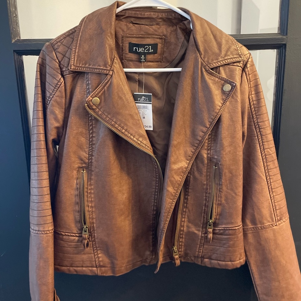 Brown Leather Jacket